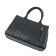 Women's bag (B2683-00140) Artificial leather + suede, black, 1x210x31 cm