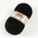 Yarn "Angora Gold" 20%wool, 80%acrylic 550m/100g (60 black)
