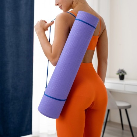 Sangh yoga rug, 183 × 61 × 0.6 cm, lilac color-11