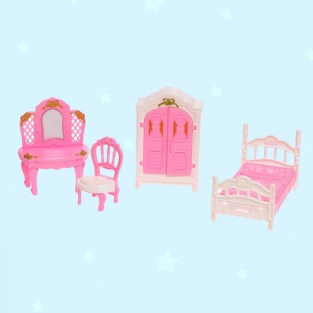 House for dolls "Comple" with furniture and accessories-5