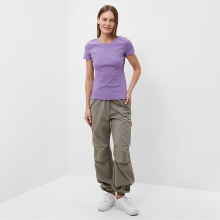 Female T -shirt, lilac color, size m (44)