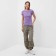 Female T -shirt, lilac color, size m (44)
