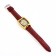 Men's wrist watches, dial 5.1 x 3.4 cm, strap L-26 cm, 3 atm, brown