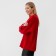 Jumper Knitted Women's Minaku: Knitwear Collection Color Red, size 42-44