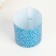 Paper form for cupcake, muffins and kulich "Blue Flora" 90 x 90 mm
