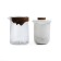 A set for a tea ceremony of 7 items per 6 people: a cup 50 ml, a kettle 400 ml, white