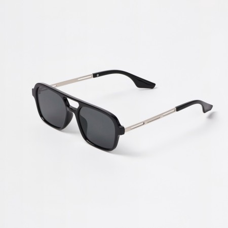 Sunspecific glasses, UV 400, lens 3.9 x 5.2 cm, width 14.1 cm, pipe 14.5 cm, black frame-2