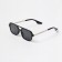 Sunspecific glasses, UV 400, lens 3.9 x 5.2 cm, width 14.1 cm, pipe 14.5 cm, black frame