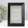 Photo frame Plastic "Gala" 10x15 cm, black (plastic screen)