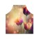 Apron kitchen with a photo print "Morning with tulips", adjustable, size OS