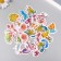 Stickers for creativity "Underwater World" embossing silver set 48 pcs 9x7x0.8 cm