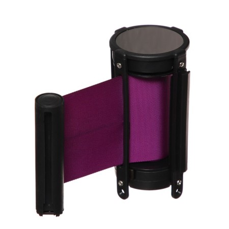 Cassette with exhaust ribbon-180cm, purple, height-13cm, width 6.6cm, tape width-80mm-1