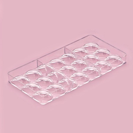 Konfinetta chocolate form "Chocolate Egg", 33 × 16.2 cm, 21 cells-4