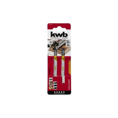 Files for a jigsaw on laminate and wood KWB BIMT101BIF S20, slave. length 60 mm, 2 pcs.-1