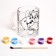Mug for painting with paints "Bear with Bunny"