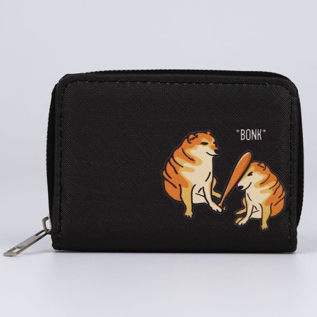 Youth wallet "Stop spending" 12x9.5x2cm-1