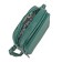 Women's bag B2773-04110, emerald color, artificial leather, 70x7x14 cm