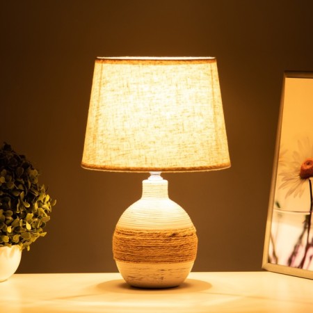 HELP lamp with lampshade "Light twine" E14 23x23x34 cm-2
