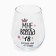 A glass "I am always 18", 620 ml