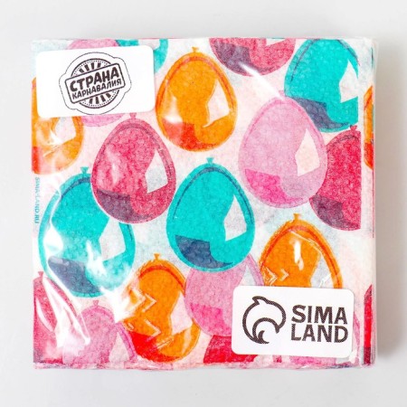 Paper Napkins "Balloons", 24x24 cm, 20 pcs-5