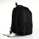Youth backpack on a zipper, 4 pockets, black/blue color