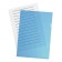 A4, 100 microns, calligrata, economy, transparent, blue folder