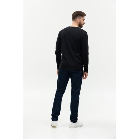 Male T -shirt, size 42, black color-4