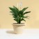 Flower pot, D = 25 cm, 4.3 l, plastic, light-beige