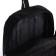 School backpack from textiles with a zipper, 4 pockets, black color
