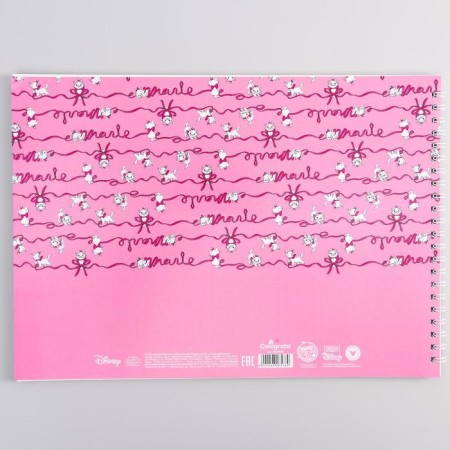 Album for drawing A4, 40 sheets 100 g/m², on the spring, cats aristocrats-2