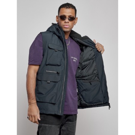 Luy jacket transformer male winter, size 48, dark blue color-27