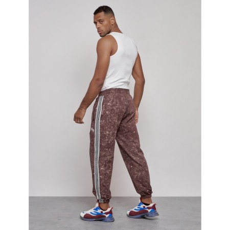 Joggers male, size 56, brown color-18