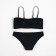 Female Separate swimsuit with tunic minku Black color, size 46