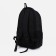 Male backpack on a zipper, 2 outer pockets, black color
