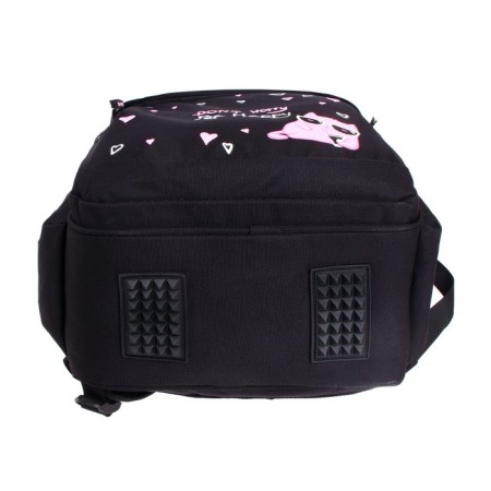 School backpack Bruno VisConti, 40 x 30 x 16 cm, ergonomic back, “Toon Town. Cat "-6