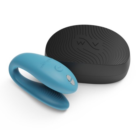 WE-VIBE SYNC GO vibrator, 7.5 cm, turquoise