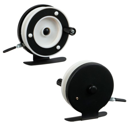 Inertial coil, plastic metal, diameter 6.3 cm, black white color, 701a-1