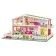 Puppy house Lundby "classic", two -story, with light