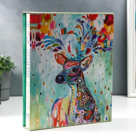 Photo album in 400 photos 10x15 "Color deer"