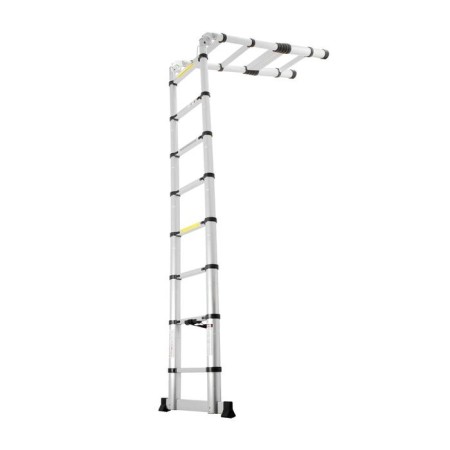 Strenger-ladder telescopic tundra, folding, aluminum, 2.5 x 2.5 m-2