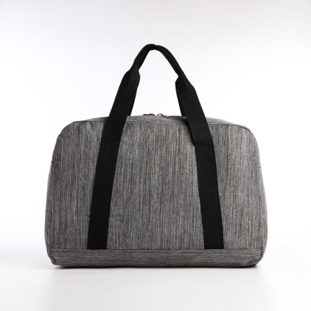 Road bag with lightning, external pocket, gray color-1