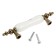 Flower Cappio Ceramics 016, 76 mm bracket handle, bronze color