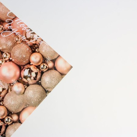 Paper Glossy Paper "Golden Balls", 70 x 100 cm, New Year-3