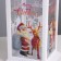 Santa Klaus lamp with a deer 3haa white 14.2x14.2x34cm Model: 18