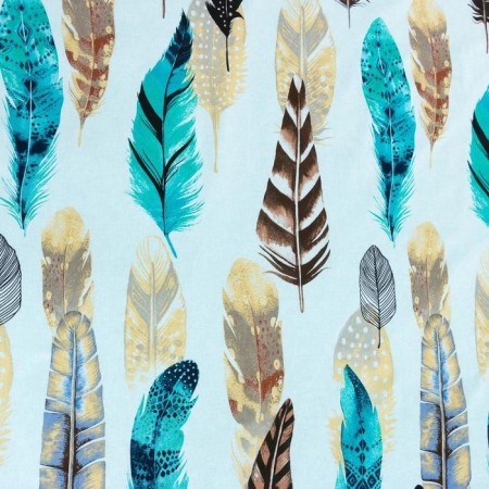 Bed linen "Ethel" 2 joint venture feathers 175*215 cm, 200*220 cm, 70*70 cm - 2 pcs, stump-4