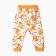 Pants are children, white/tiger color, height 68 cm