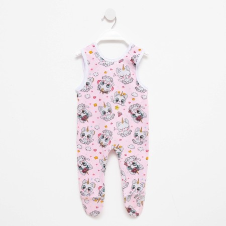 Long -drawers are long children, pink color, height 56 ​​cm-2