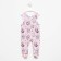 Long -drawers are long children, pink color, height 56 ​​cm