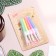 Candles for the Neon cake, 10 pcs, mix, 7 cm