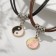Kulons on the cord "Uzolnokhniki" yin-yang, color, 43 cm